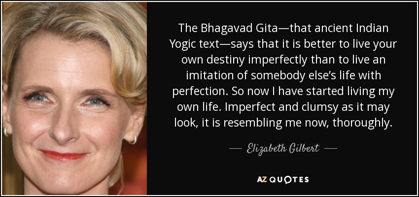 Elizabeth Gilbert quote