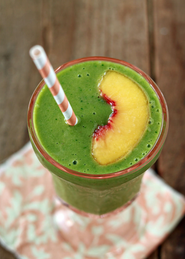 Tridoshic and Yummy Peach & Green Chard Smoothie