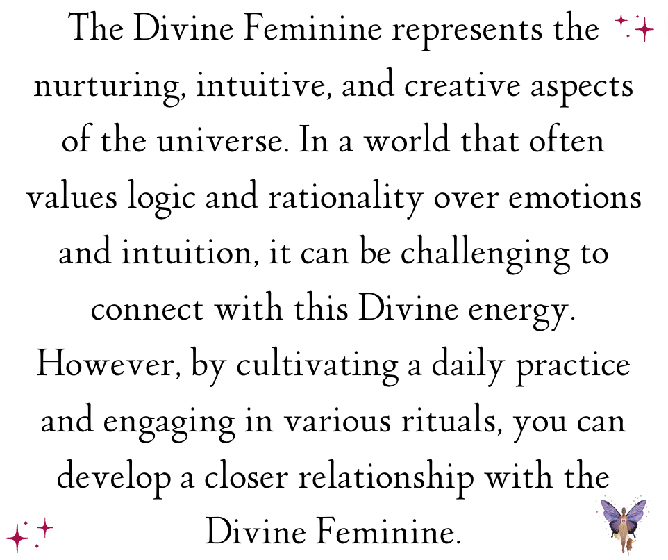 Own the Woman in You! A Daily Practice to Cultivate a Deeper Connection with the Divine Feminine