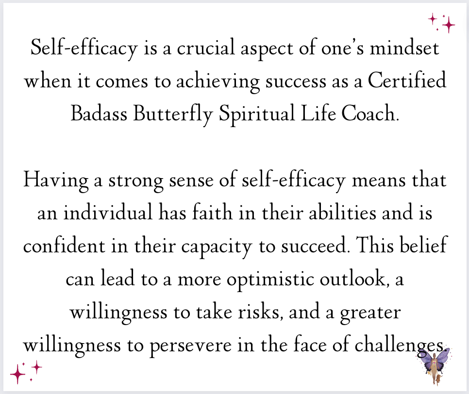 Cultivating a Self-Efficacy Mindset🤯